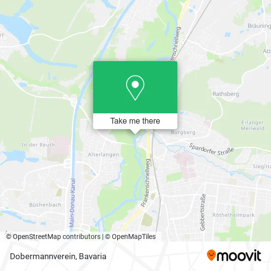 Карта Dobermannverein