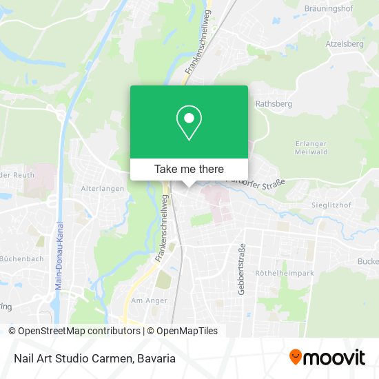 Nail Art Studio Carmen map