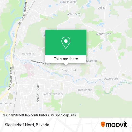 Карта Sieglitzhof Nord