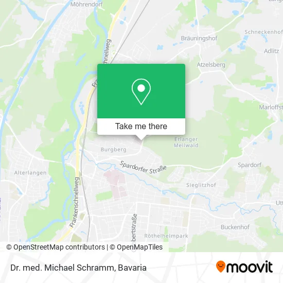 Карта Dr. med. Michael Schramm