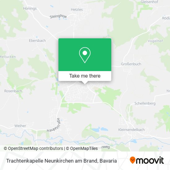 Trachtenkapelle Neunkirchen am Brand map