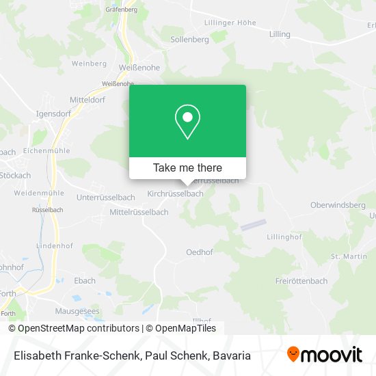 Elisabeth Franke-Schenk, Paul Schenk map
