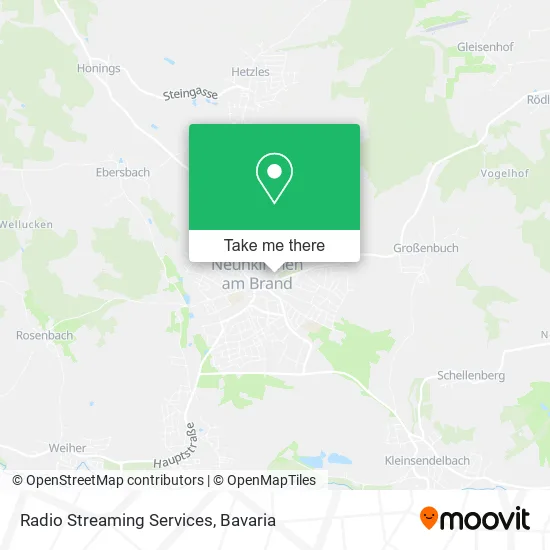 Карта Radio Streaming Services