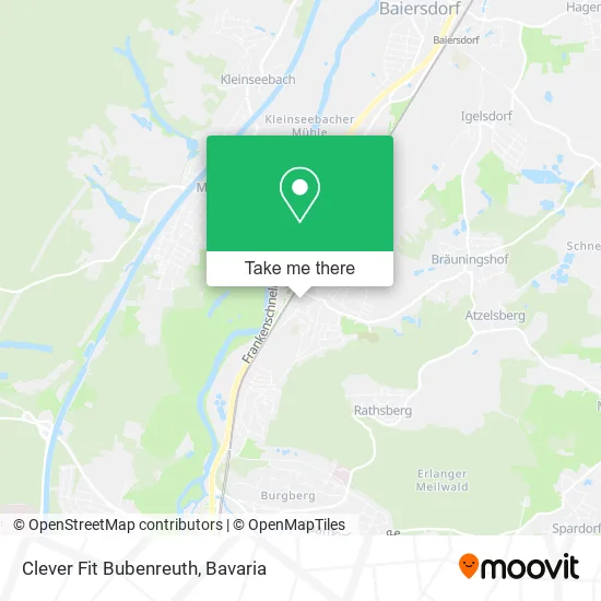 Карта Clever Fit Bubenreuth