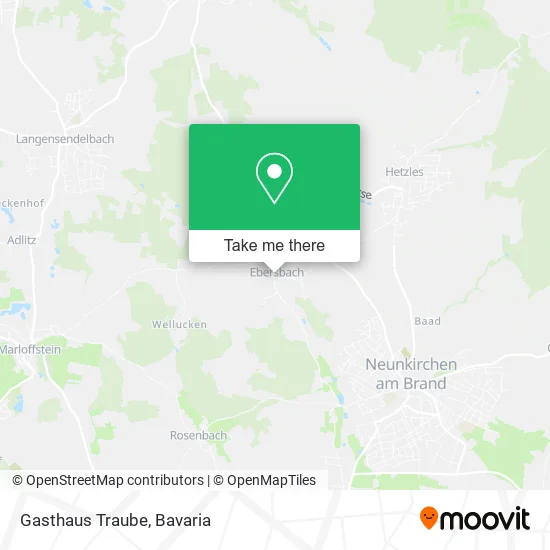 Gasthaus Traube map
