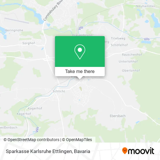 Карта Sparkasse Karlsruhe Ettlingen