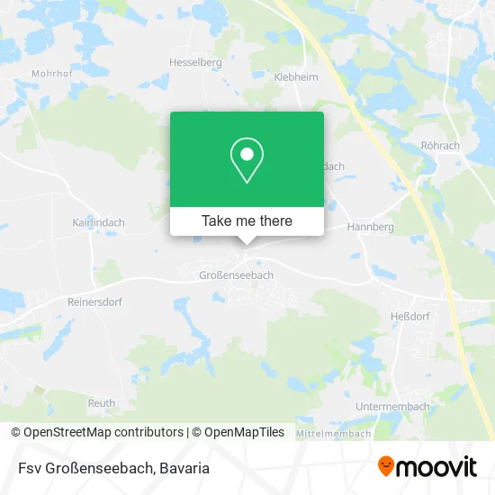 Карта Fsv Großenseebach