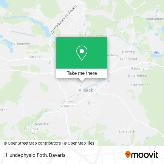 Карта Hundephysio Foth