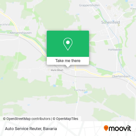Auto Service Reuter map