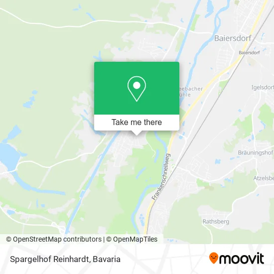Карта Spargelhof Reinhardt