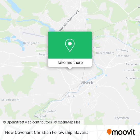 New Covenant Christian Fellowship map