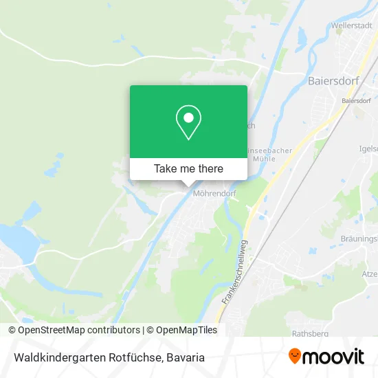 Карта Waldkindergarten Rotfüchse