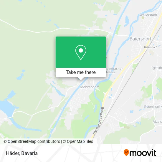 Карта Häder