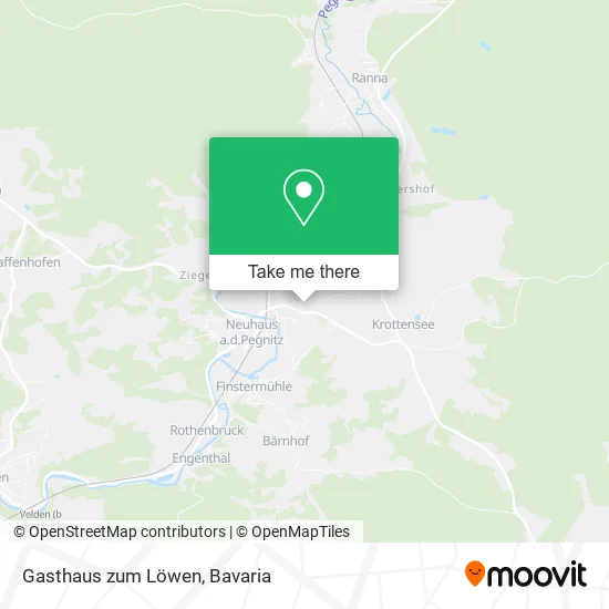 Карта Gasthaus zum Löwen