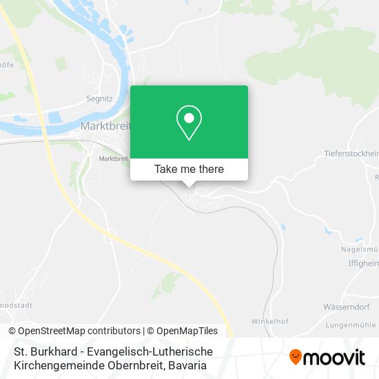 St. Burkhard - Evangelisch-Lutherische Kirchengemeinde Obernbreit map