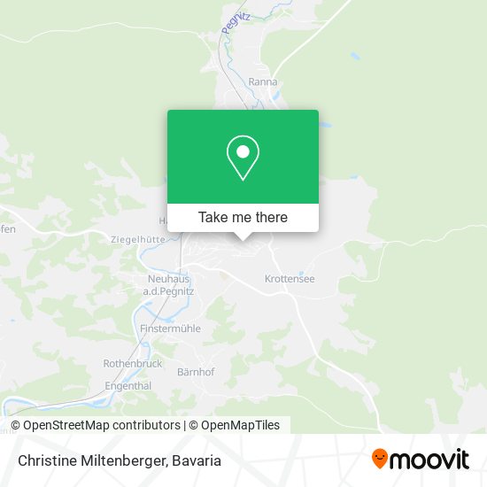 Christine Miltenberger map