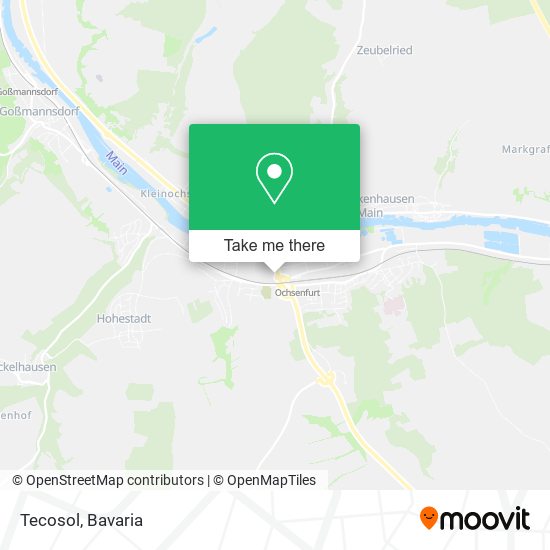 Карта Tecosol