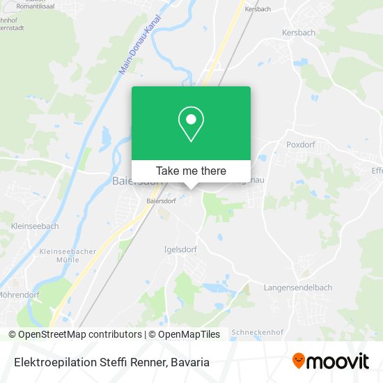 Карта Elektroepilation Steffi Renner
