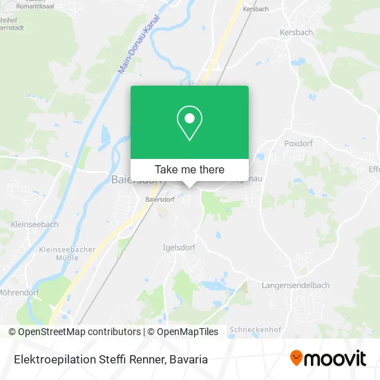 Карта Elektroepilation Steffi Renner