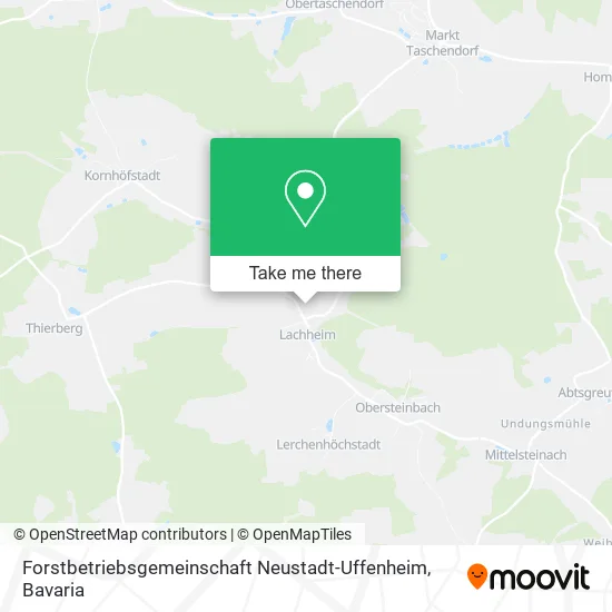 Карта Forstbetriebsgemeinschaft Neustadt-Uffenheim