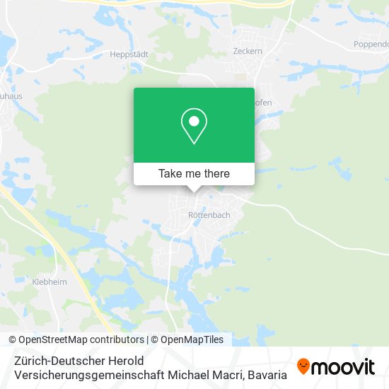 Zürich-Deutscher Herold Versicherungsgemeinschaft Michael Macri map