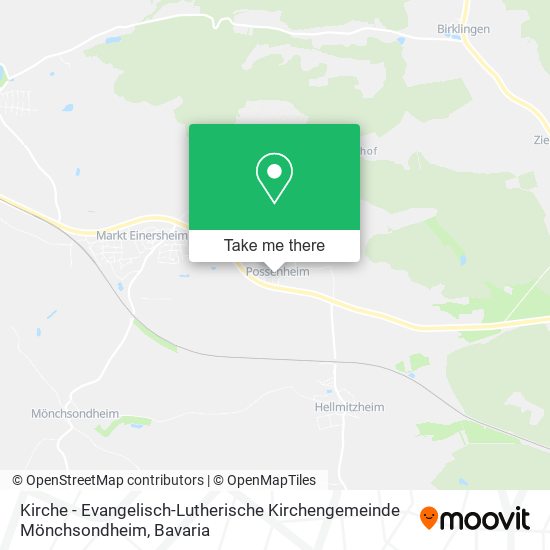 Kirche - Evangelisch-Lutherische Kirchengemeinde Mönchsondheim map