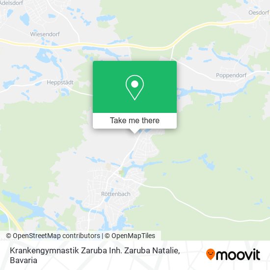 Krankengymnastik Zaruba Inh. Zaruba Natalie map