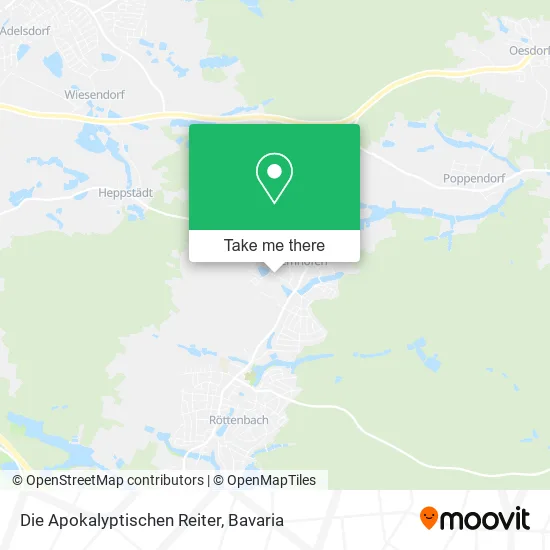 Карта Die Apokalyptischen Reiter