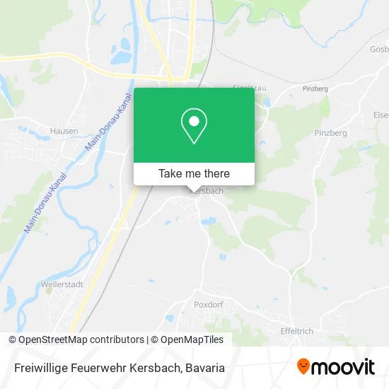 Freiwillige Feuerwehr Kersbach map