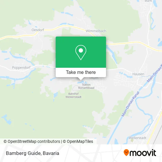 Карта Bamberg Guide