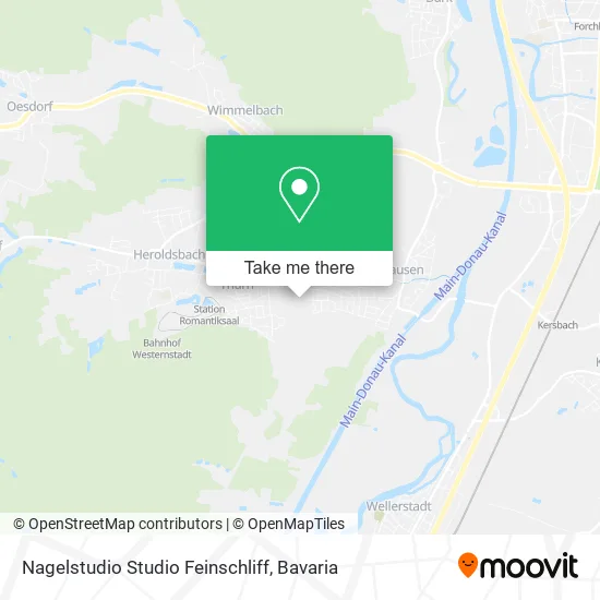 Карта Nagelstudio Studio Feinschliff