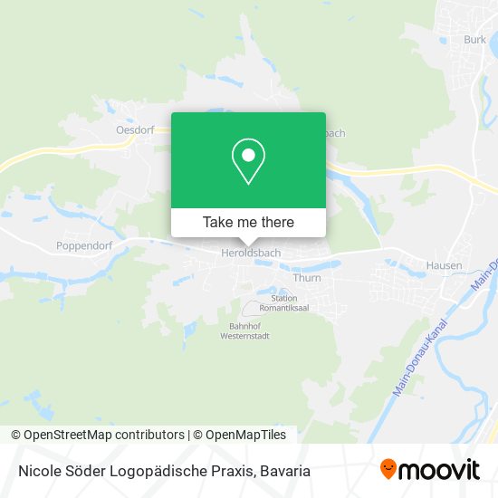 Nicole Söder Logopädische Praxis map