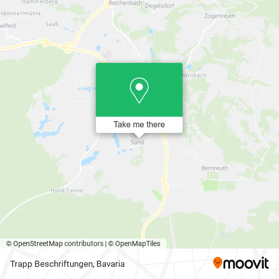 Карта Trapp Beschriftungen