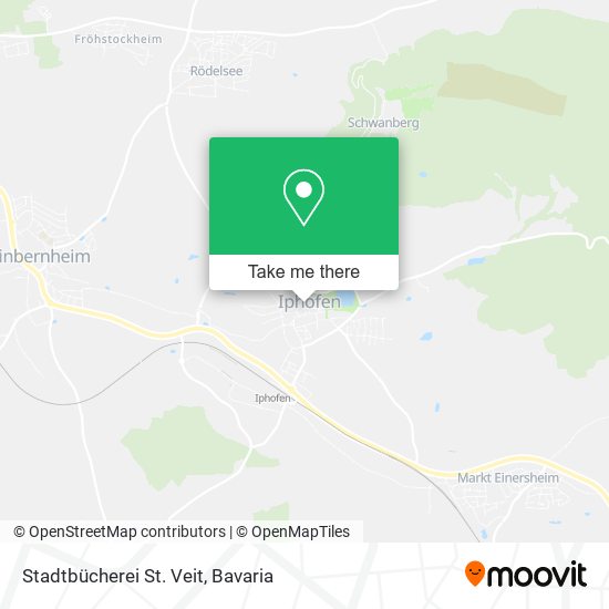 Stadtbücherei St. Veit map