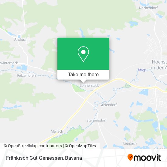 Fränkisch Gut Geniessen map