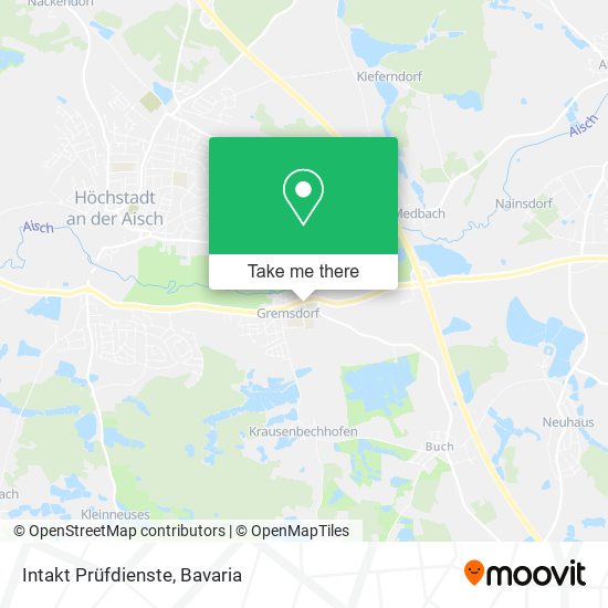 Intakt Prüfdienste map
