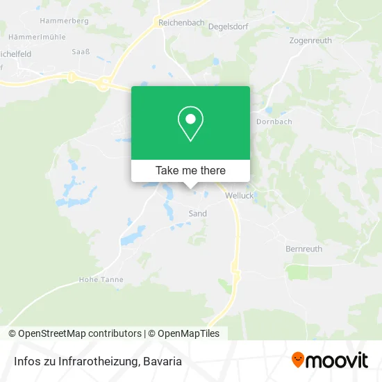 Карта Infos zu Infrarotheizung