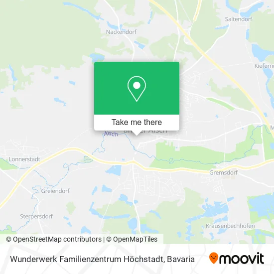 Карта Wunderwerk Familienzentrum Höchstadt