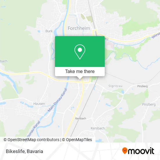 Карта Bikeslife