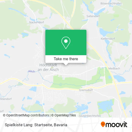 Карта Spielkiste Lang: Startseite