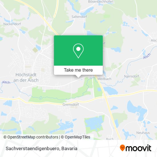 Sachverstaendigenbuero map