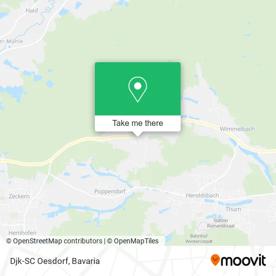 Карта Djk-SC Oesdorf