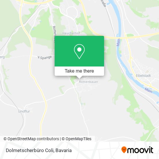 Dolmetscherbüro Coli map