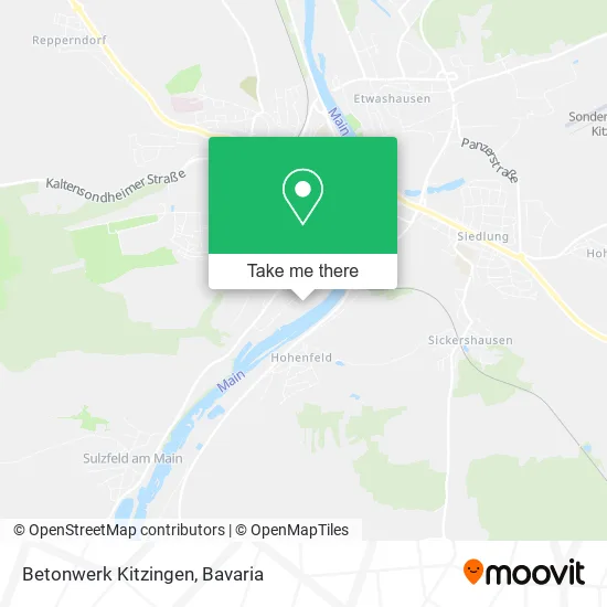 Карта Betonwerk Kitzingen