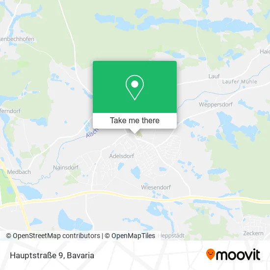 Карта Hauptstraße 9