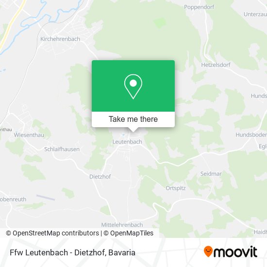 Ffw Leutenbach - Dietzhof map