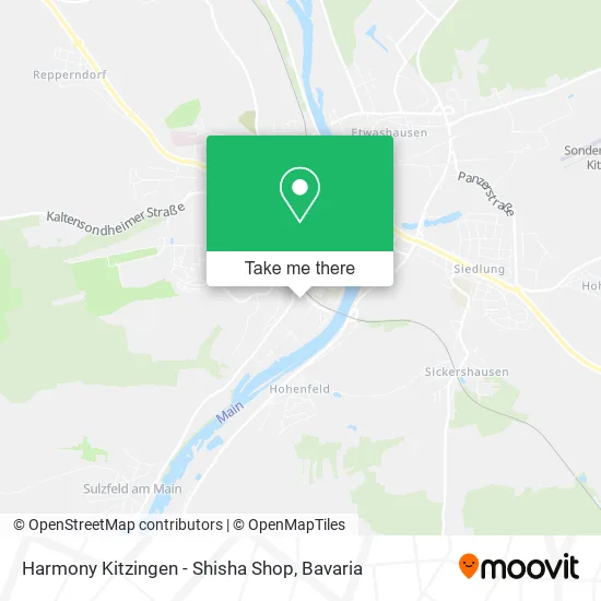 Карта Harmony Kitzingen - Shisha Shop