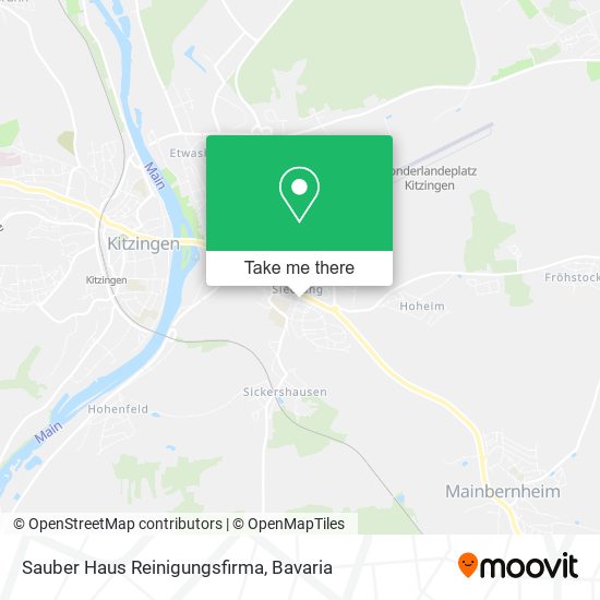 Sauber Haus Reinigungsfirma map