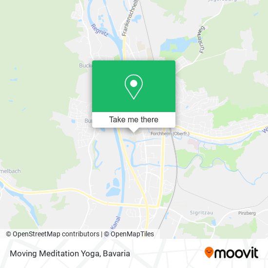 Moving Meditation Yoga map