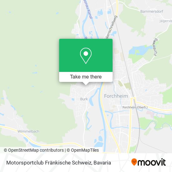 Motorsportclub Fränkische Schweiz map